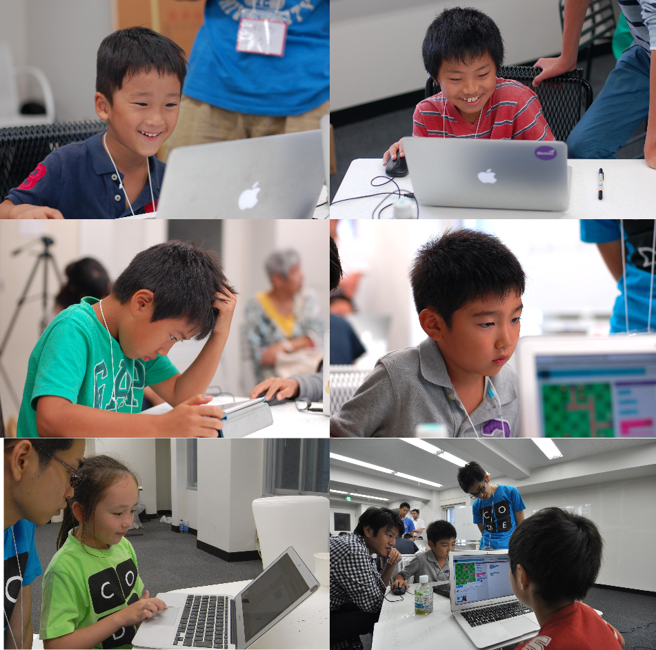 Hour of Code (コードのじかん) 体験会 午前の部