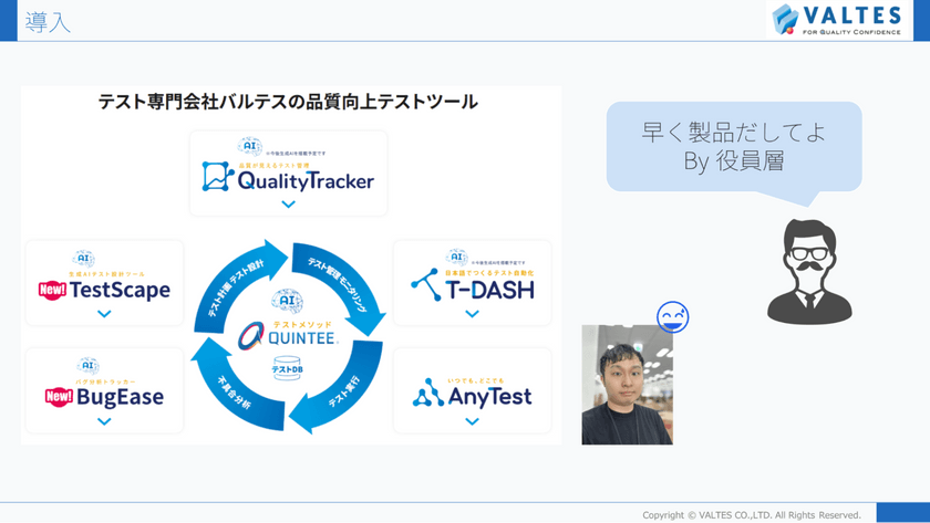 生成 AI を“自分ごと”に。全社を巻き込んだプロダクト開発の舞台裏 スライド1
