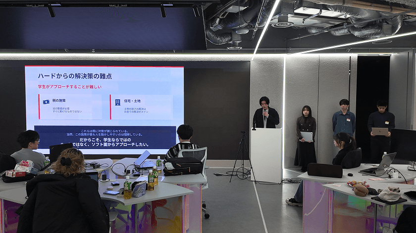 2日目発表の様子