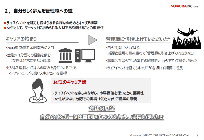 無理せず続ける、女性リーダーと多様なチームの話 スライド3