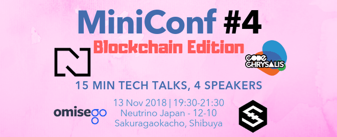 MiniConf #4 Blockchain Edition