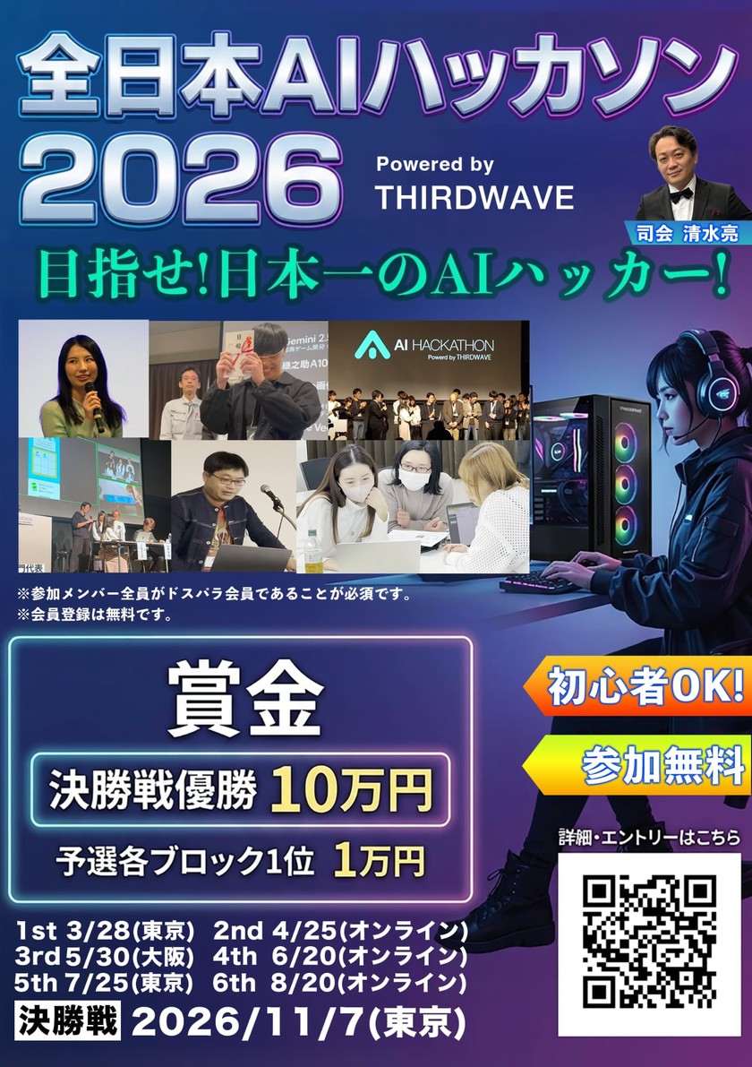 全日本AIハッカソン 2026 予選1stラウンド