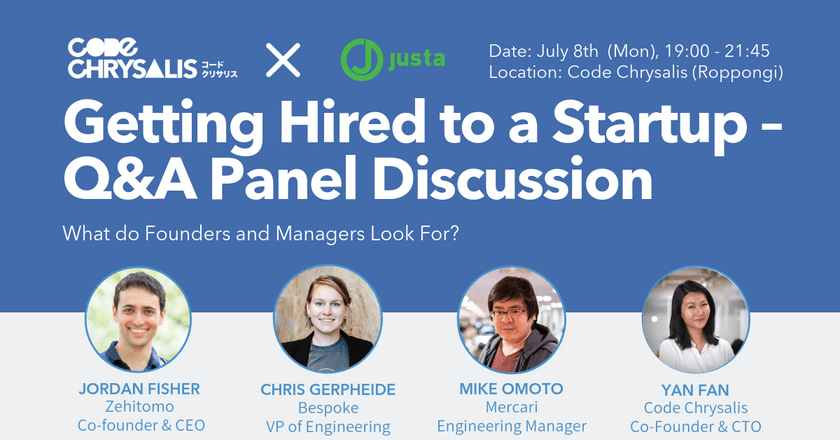Getting Hired to a Startup — Q&A Panel Discussion