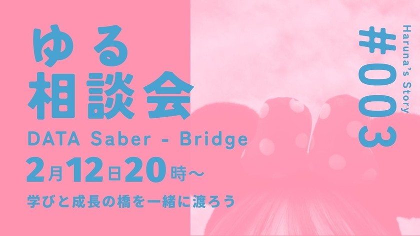 学びと成長の橋を一緒に渡ろう｜DATA Saber - Bridgeゆる相談会 2026/02/12
