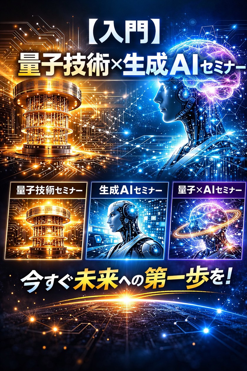 【入門】量子技術×生成AI セミナーのご案内