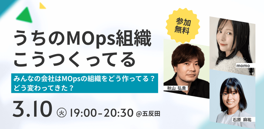 【Marketing Ops Community】うちのMOps組織こうつくってる