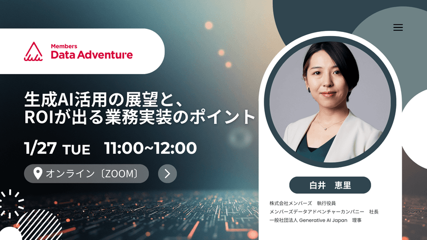 生成AI活用の展望と、ROIが出る業務実装のポイント