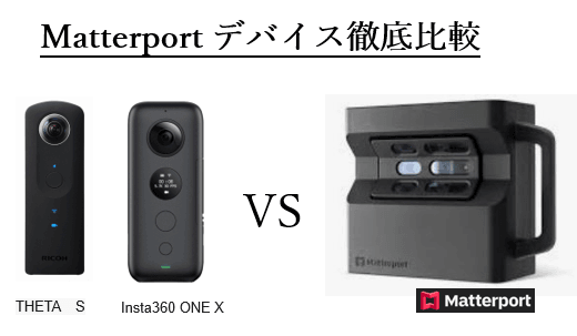 【受付中】Matterport特別講習　 ”INSTA360/THETA とPro2の違いについて“（無料）