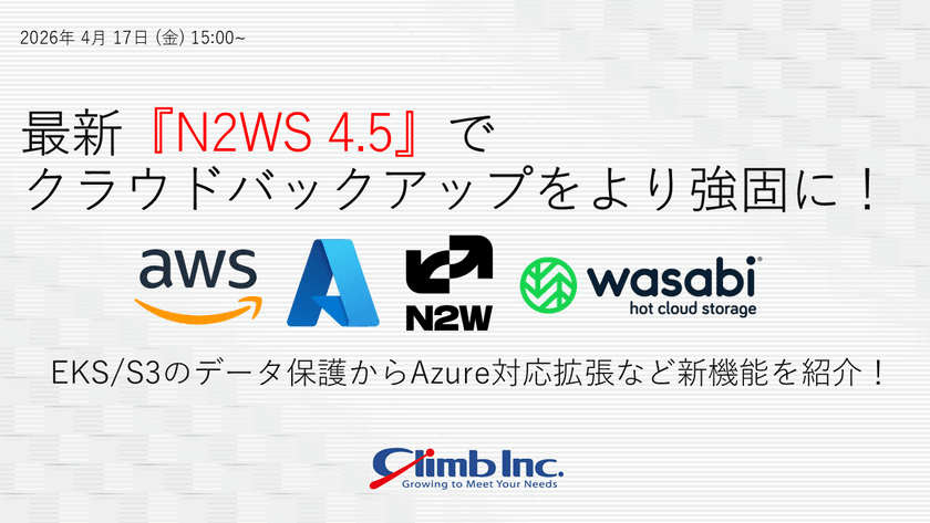 最新『N2WS 4.5』でクラウドバックアップをより強固に！EKS/S3のデータ保護からAzure対応拡張など新機能を紹介！