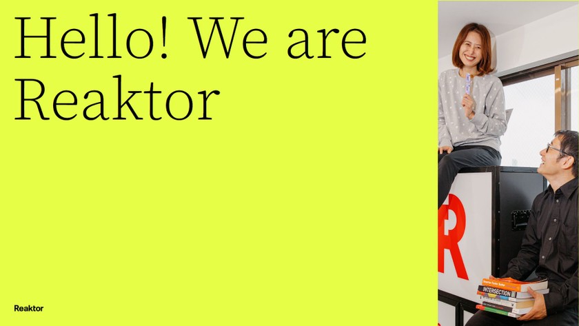 フィンランド発デジタルファーム：アジャイルの実態と本質（Reaktor Japan Digital Doers Community #11 ）