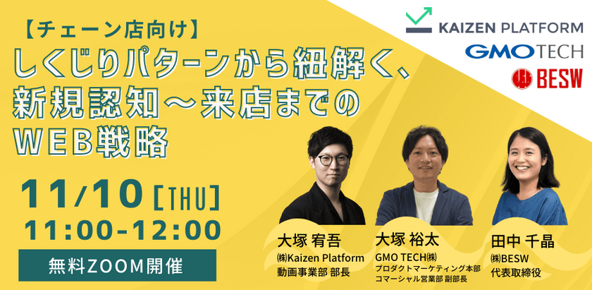 【チェーン店向け】しくじりパターンから紐解く、新規認知～来店までのWEB戦略