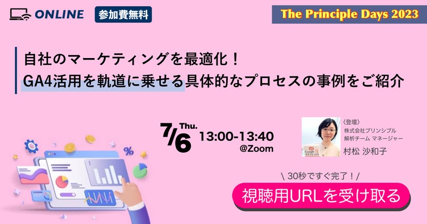 自社のマーケティングを最適化！ GA4活用を軌道に乗せる具体的なプロセスの事例をご紹介＃GA4活用