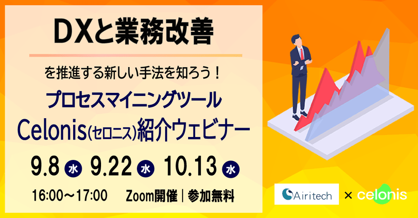 9/8（水）16:00スタート｜「DX」と「業務改善」を推進する新手法とは？
