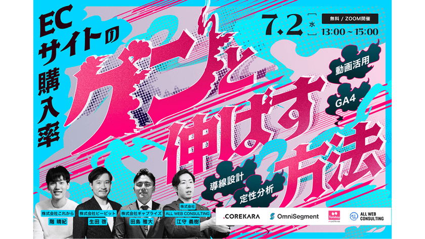 ＼お客さんは、なぜカートに進まない？／ECサイトの購入率をグンと伸ばす方法～導線設計・定性分析・動画活用・GA4～