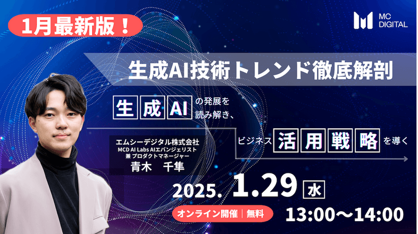 生成AI技術トレンド徹底解剖 | 生成AIの発展を読み解き、ビジネス活用戦略を導く