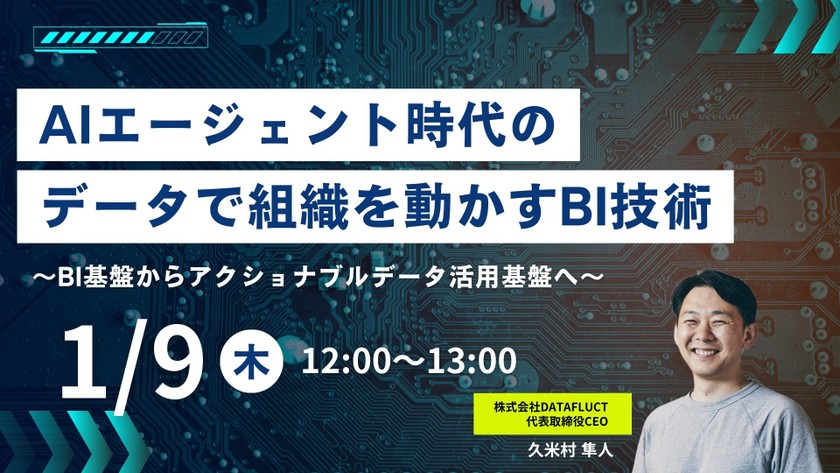 AIエージェント時代のデータで組織を動かすBI技術  〜BI基盤からアクショナブルデータ活用基盤へ〜