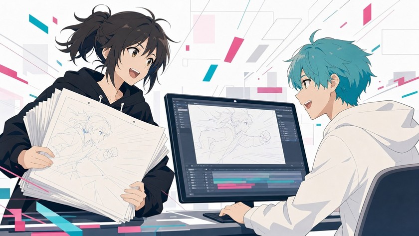 【日本工学院専門学校×C&R社 共催 オンラインオープンキャンパス】 手で描く or AIで操る ～キミはどっちのクリエイター？～
