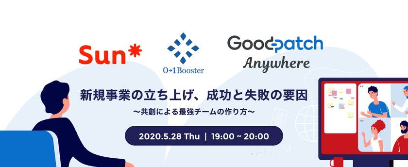 新規事業立ち上げ、成功と失敗の要因　〜共創による最強のチームの作り方〜