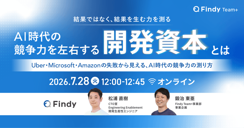 結果ではなく、結果を生む力を測る。AI時代の競争力を左右する「開発資本」〜Uber・Microsoft・Amazonの失敗から見える、AI時代の競争力の測り方〜
