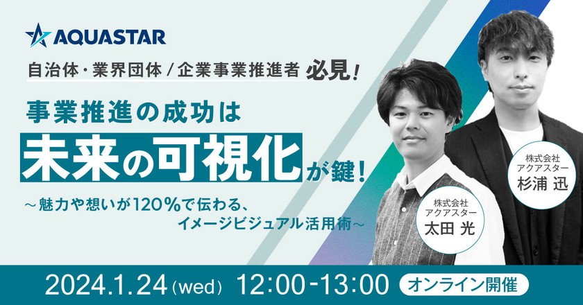 事業推進の成功は未来の可視化が鍵！－魅力や想いが伝わるイメージビジュアル活用術－