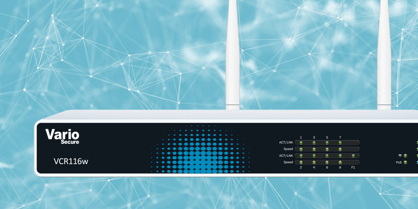 中小企業のネットセキュリティをワンパッケージで提供する新「VCR」をご紹介