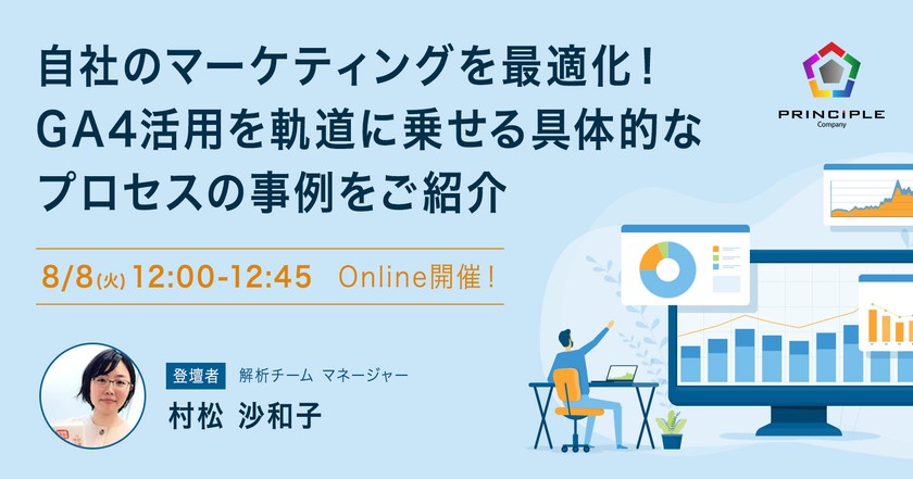 自社のマーケティングを最適化！ GA4活用を軌道に乗せる具体的なプロセスの事例をご紹介＃GA4活用