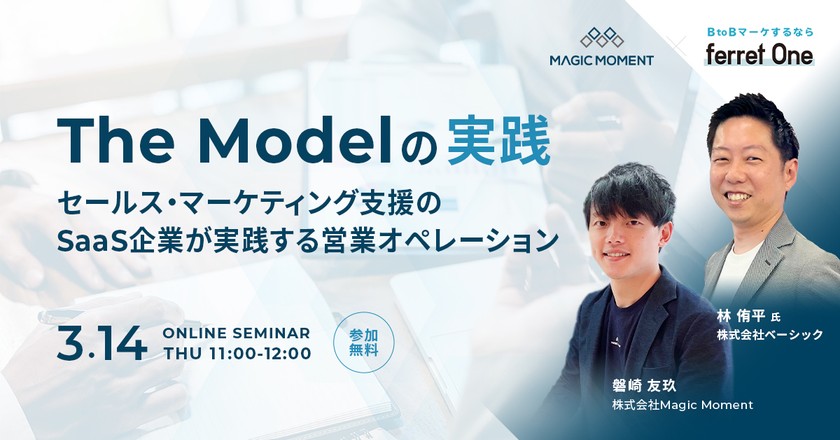 The Model の実践 〜セールス・マーケティング支援の SaaS 企業が実践する営業オペレーション〜