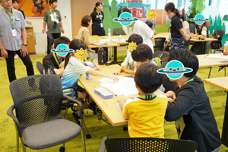 ＜mission1＞最初のグループワークで仲間と打ち解け始めました